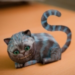 Бумажный 3D конструктор Чеширский кот