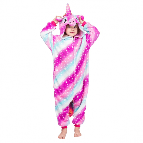 Детская пижама-кигуруми Звездный Единорог 